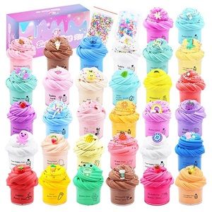 NWT 32 Pack Butter Slime Kit, Party Favor Pack